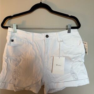 White Women's Shorts